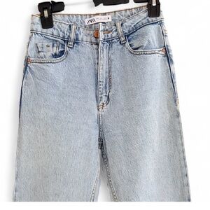 Zara Women's Denim Straight Leg Jeans